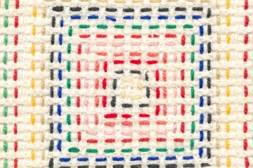 colorful kantha work