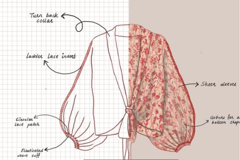 clothing designing illustrations