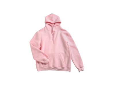 pink hoodie