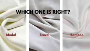 modal, bamboo and tencel fabric