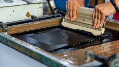 screen printing in t-shirts