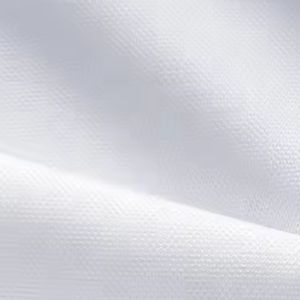 close up of cotton polyester singe jersey knit used for t-shirt manufacturing