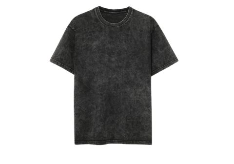 charcoal distressed scid wash t-shirt