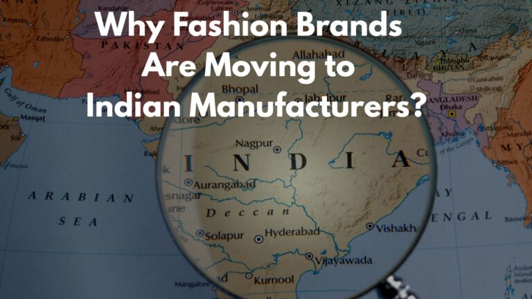 map of india with text why fashion brands are moving to indian manufacturers