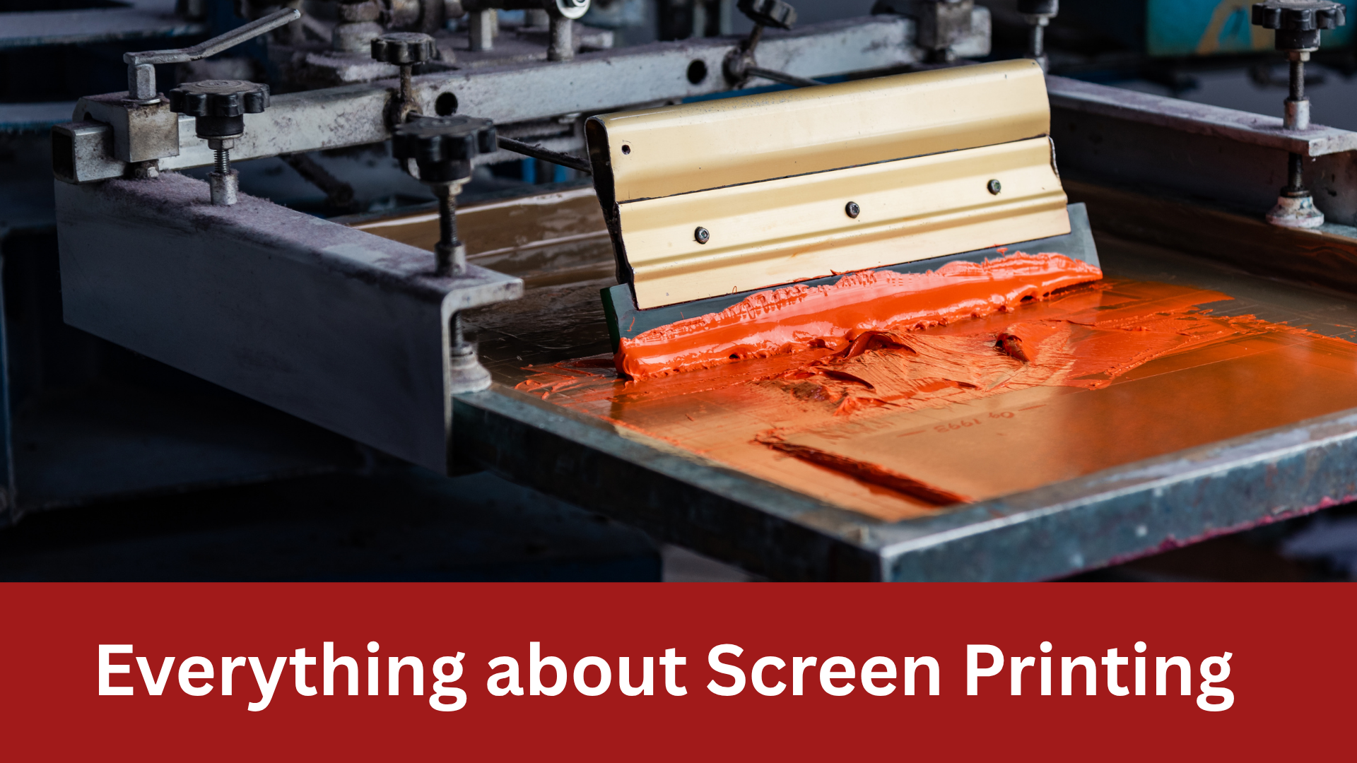 Screen printing process