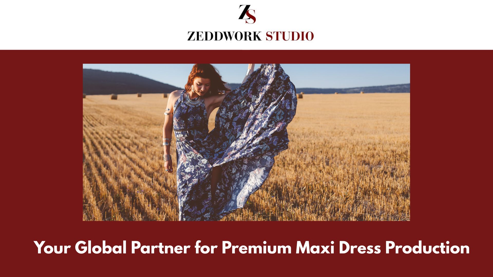 women in maxi dress