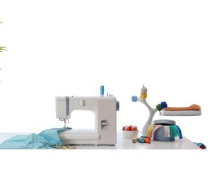 A sewing machine from a clothing manufacturer's factory