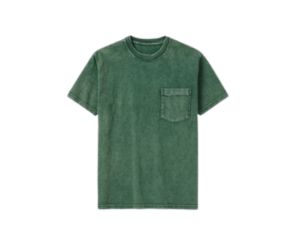 green acid wash t-shirt