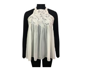 lace work womens top